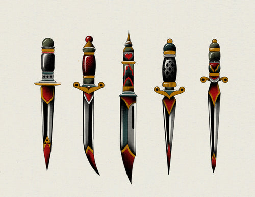 Dagger Assortment by Pablo