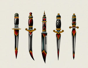 Dagger Assortment by Pablo