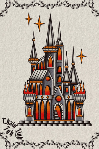 Gothic Castle by Liam