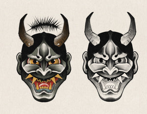 Hannya Mask by Pablo