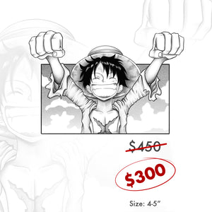 Luffy’s Unbreakable Spirit by Nav *FLASH SALE*