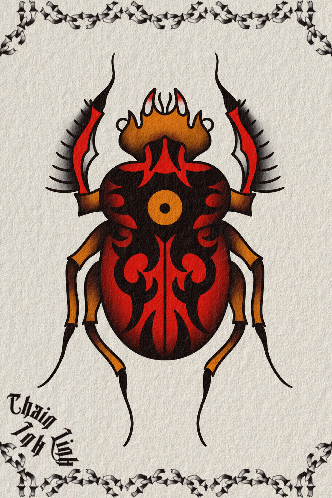 Tribal Beetle II by Liam