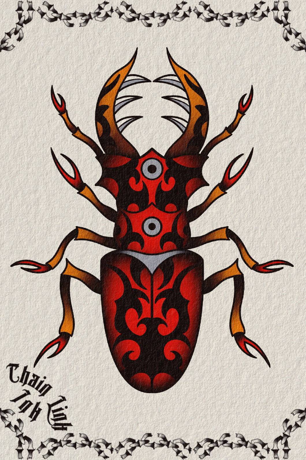 Tribal Beetle by Liam