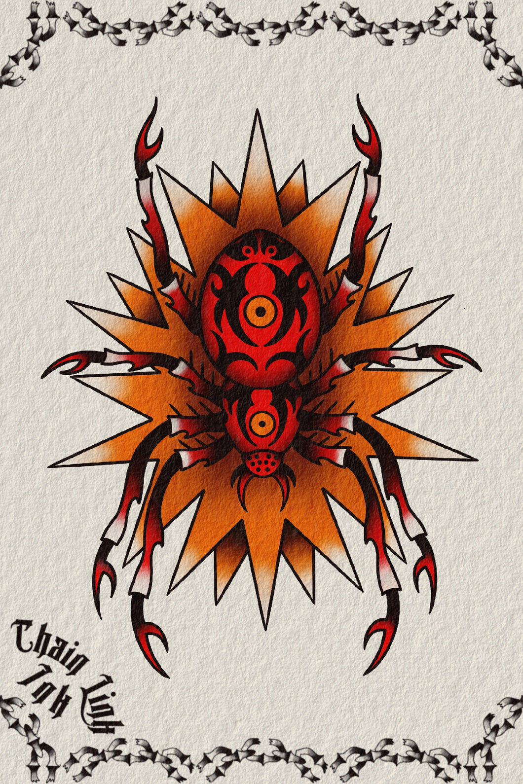 Tribal Spider by Liam