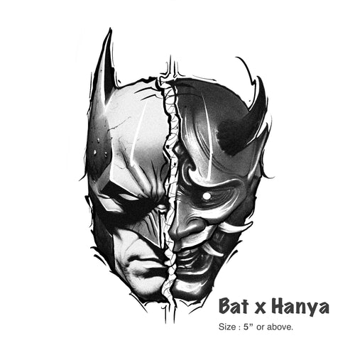 Bat x Hannya by Nav