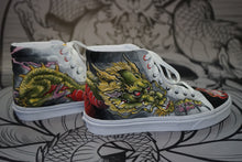 Hand Painted Shoes - Dragon Hoju